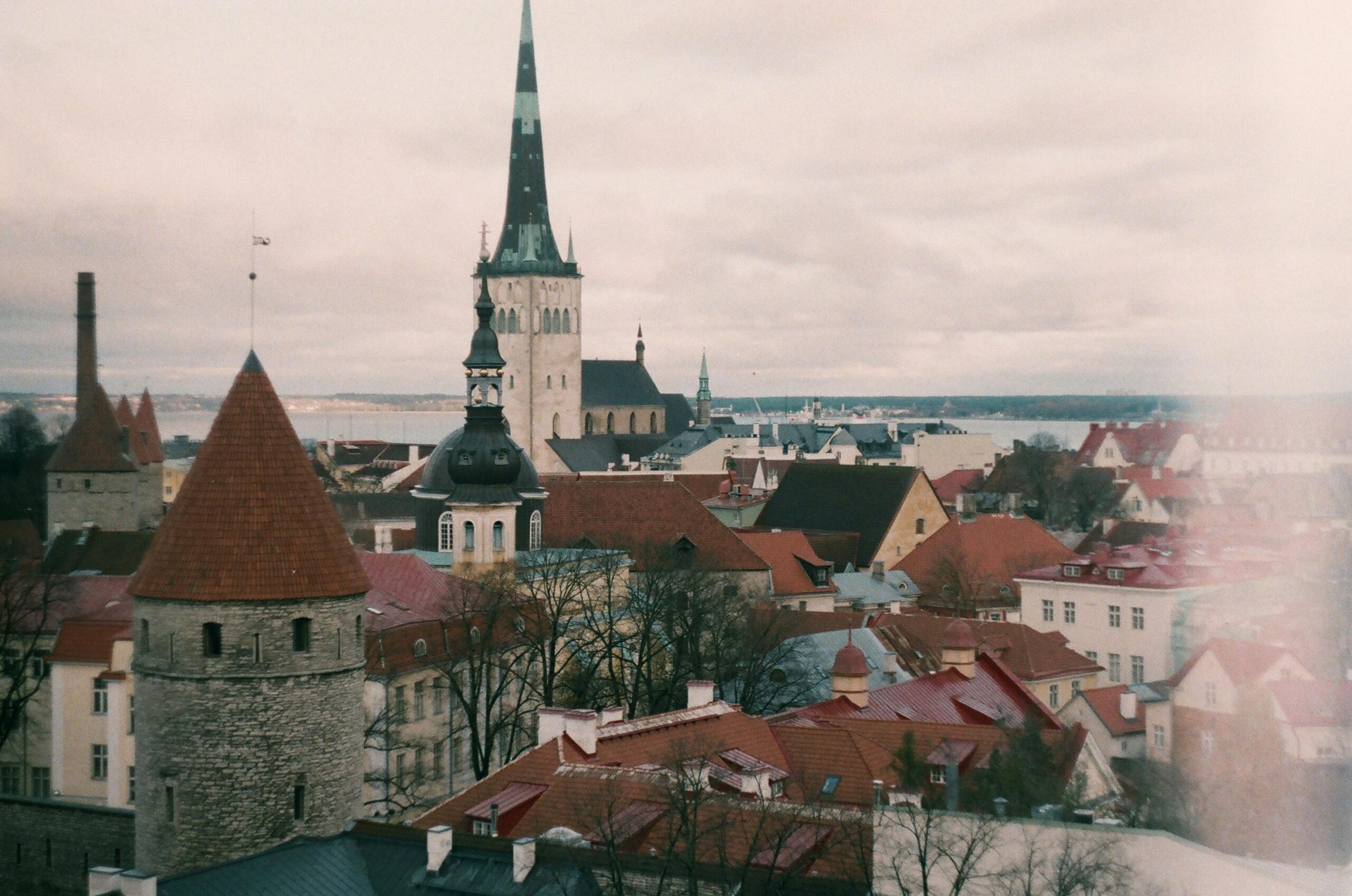 Vue de Tallinn, capitale de l'Estonie
